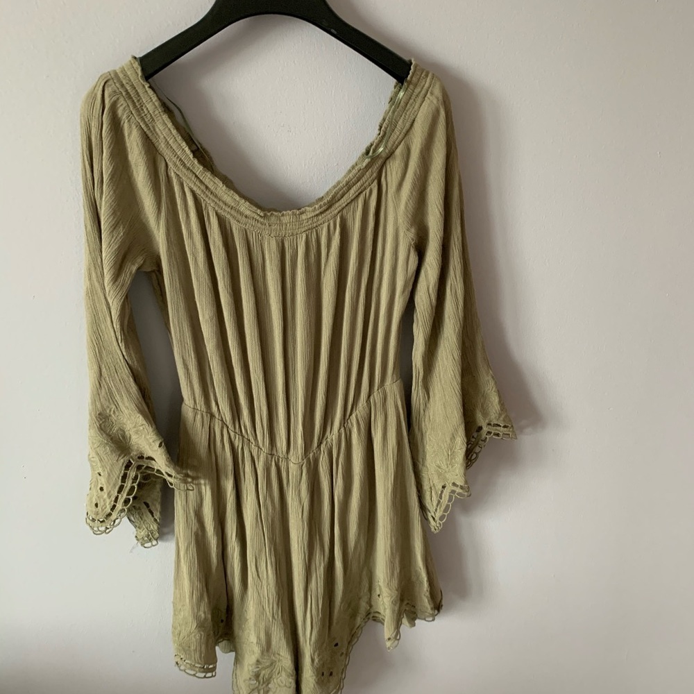 ASTR Off the Shoulder Romper